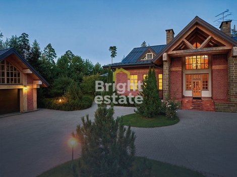 Купить загородную резиденцию в едином стиле швейцарского шале в КП Грибово. ID 23222