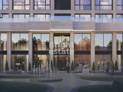 Купить 3-комнатную квартиру в жилом комплексе Квартал Серебряный Бор. ID 23230