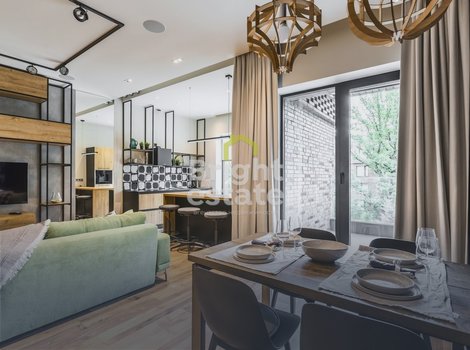 Арендовать квартиру с 1 спальней и кабинетом в ЖК Парк Рублево. ID 23251