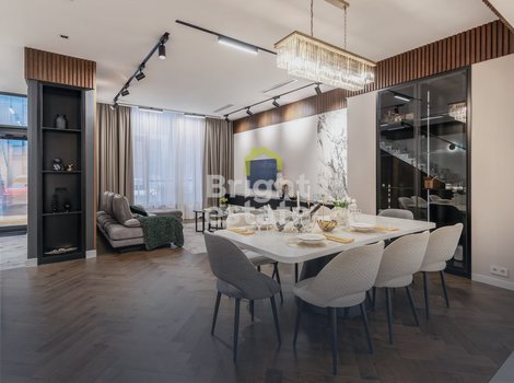 Купить таунхаус под ключ с эксплуатируемой крышей в поселке Парк Фонте. ID 23289