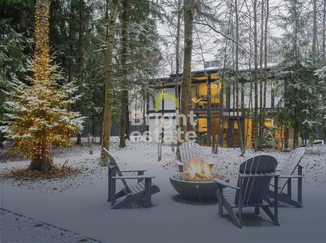 Современный дом с панорамными окнами в КП Зеленая роща. ID 23317