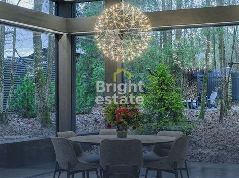 Современный дом с панорамными окнами в КП Зеленая роща. ID 23317