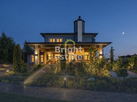 Купить современный коттедж 1000 кв.м. в КП Крона. ID 23431