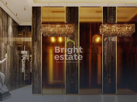 Четырехкомнатная квартира без отделки в жилом квартале Серебряный бор. ID 23457