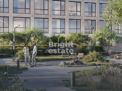 3-комнатная квартира без отделки в жилом квартале Серебряный бор. ID 23459