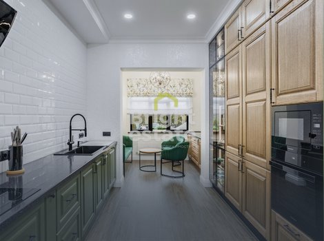 Купить таунхаус с панорамными окнами в коттеджном поселке Павловы Озера. ID 23470