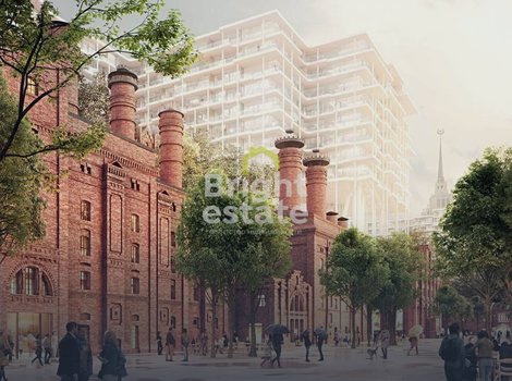 3-комнатная квартира без отделки в жилом комплексе Бадаевский, ЗАО. ID 23596