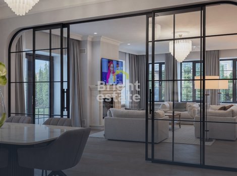 Купить загородный дом с панорамными окнами в КП Residence Club. Лот №23798 Купить загородный дом с панорамными окнами в КП Residence Club. ID 23798