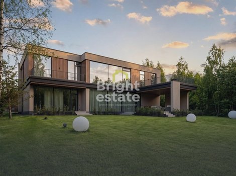Современный дом под ключ рядом с лесом в КП Александрово. ID 23855