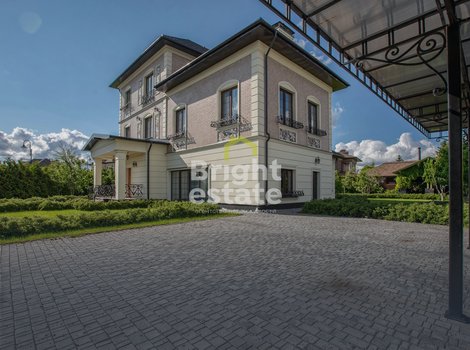 Купить дом 400 кв.м. в коттеджном поселке Павлово-2 на Новой Риге. ID 9541