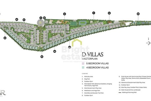 жилой комплекс DG Villas, ОАЭ, Дубай, Jumeirah Golf Estate