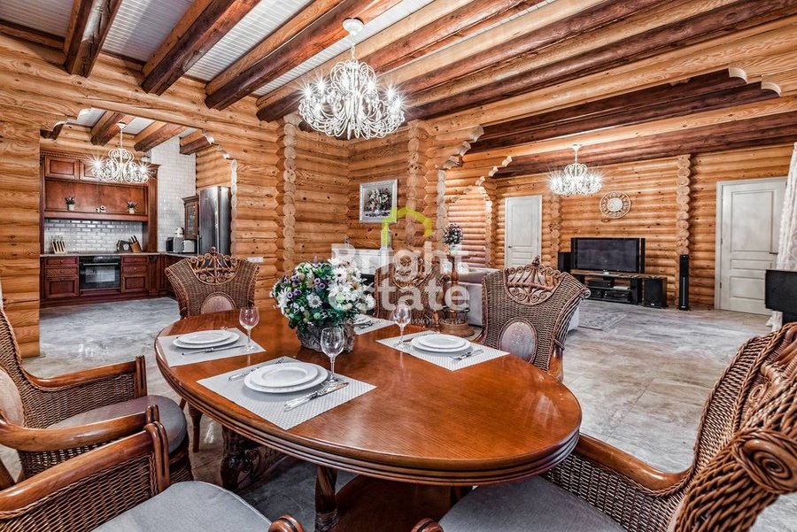 Купить загородный коттедж-шале в Знаменском поле. ID 11030