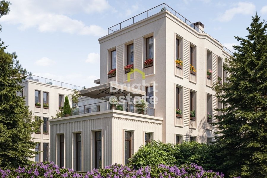 Купить 2-уровневый пентхаус с камином в Доме Лаврушинский. ID 14096