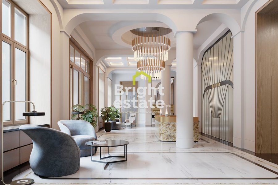 Купить просторную квартиру в клубном доме Фон Дессин, ЦАО. ID 14436