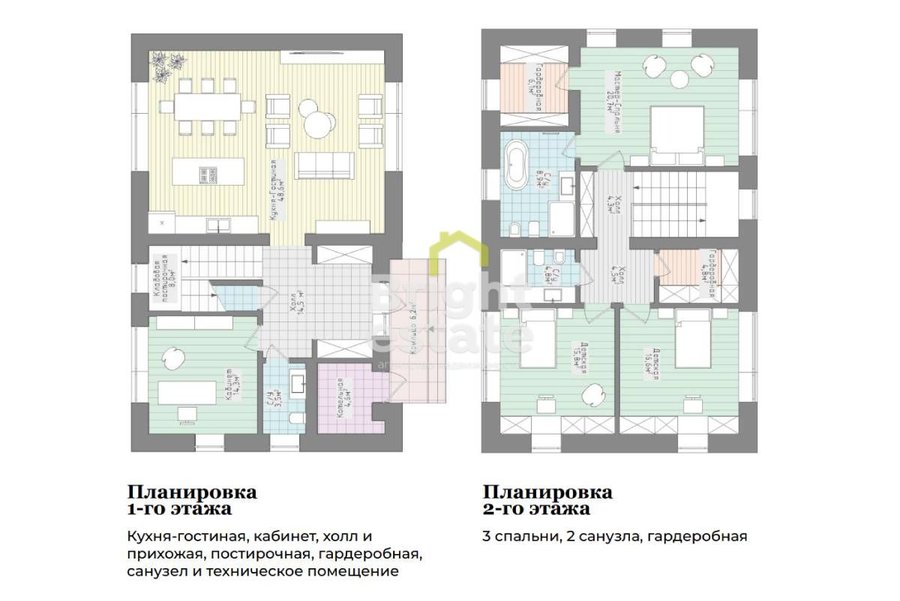 Продажа коттеджа 201 кв.м. в поселке Сокольники Парк, 45 км от МКАД. ID 16516