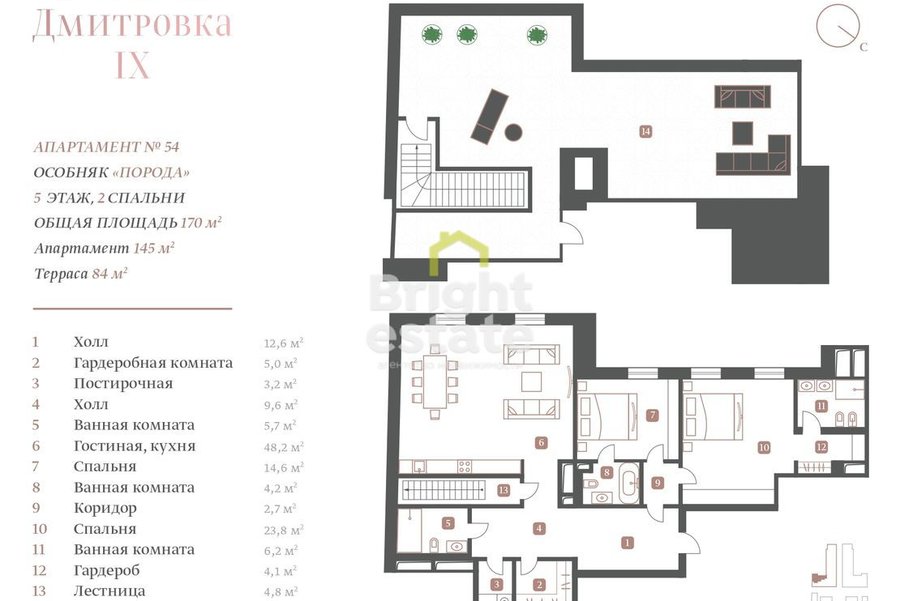 Продажа 3-комнатных апартаментов в комплексе Большая Дмитровка IX. Лот №16648 Продажа 3-комнатных апартаментов в комплексе Большая Дмитровка IX. ID 16648