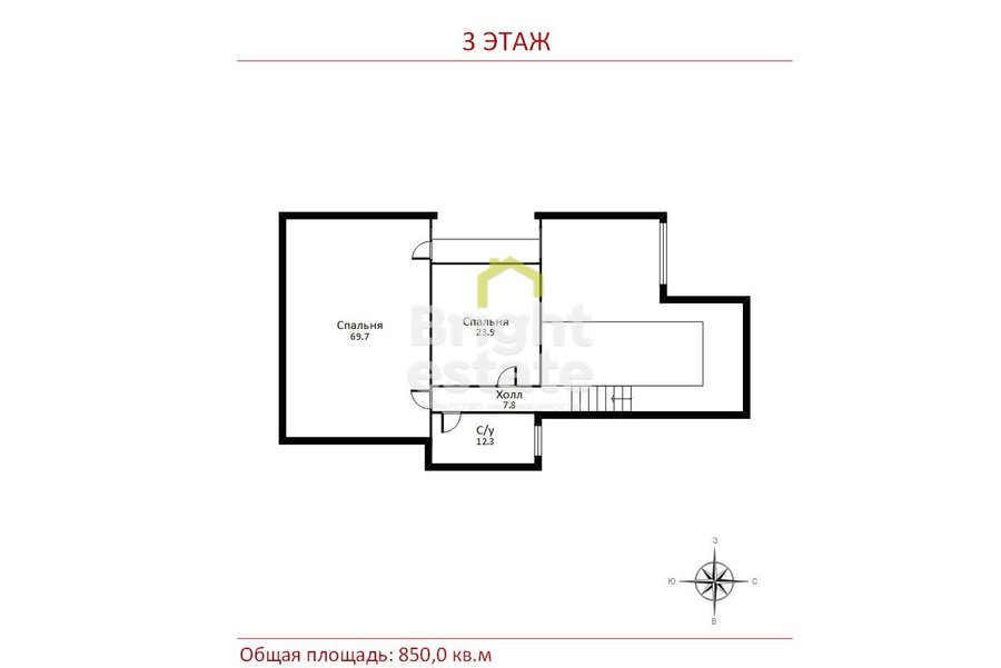 Продажа особняка 850 кв.м. в ДСК Мичуринец, Новая Москва. ID 16885