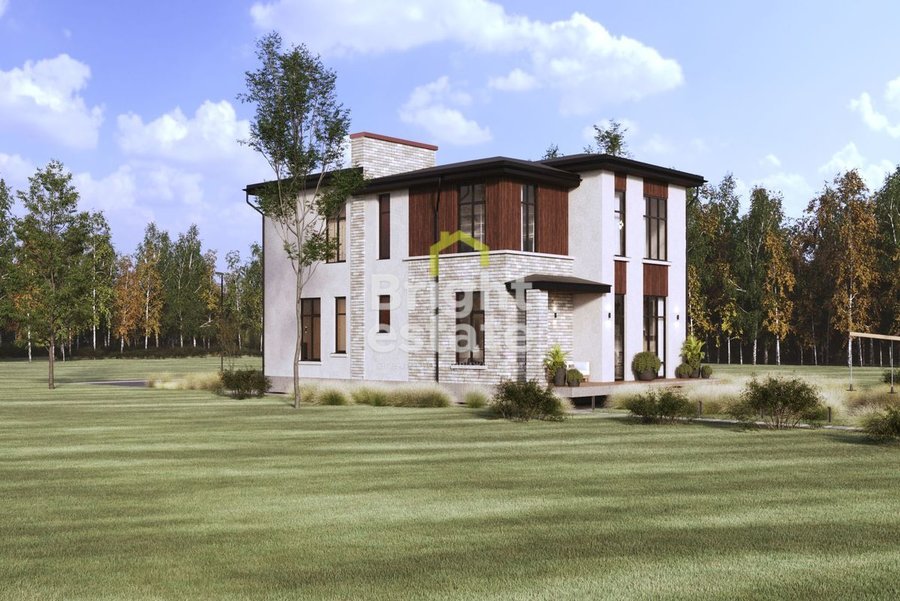Купить коттедж 265,7 кв.м. без отделки в КП Маслово Forest Club. Лот №17287 Купить коттедж 265,7 кв.м. без отделки в КП Маслово Forest Club. ID 17287