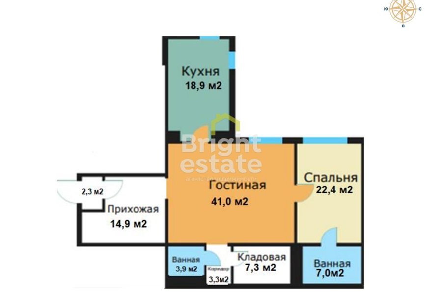 Купить 2-комнатную квартиру под чистовую отделку в ЖК Вавилово. Лот №17962 Купить 2-комнатную квартиру под чистовую отделку в ЖК Вавилово. ID 17962