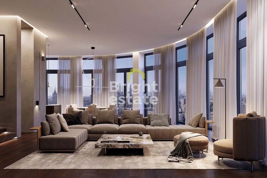 4-комнатный апартамент 194,41 кв.м. в ЖК SkyView. Лот №18518 4-комнатный апартамент 194,41 кв.м. в ЖК SkyView. ID 18518