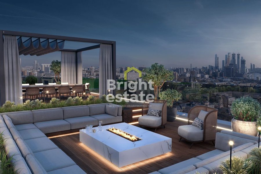 7-комнатный пентхаус 384,1 кв.м. в жилом комплексе SkyView. ID 18522