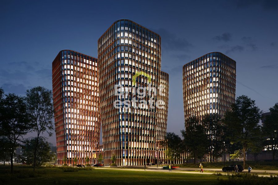 3-комнатный апартамент 98,56 кв.м. в ЖК премиум-класса SkyView. ID 18531