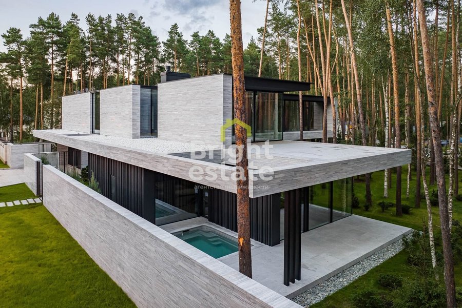 Современная резиденция 1050 кв.м. в поселке Никольская слобода. ID 18614
