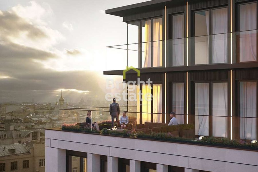 Трехкомнатная квартира в клубном доме Тургенев. ID 18840