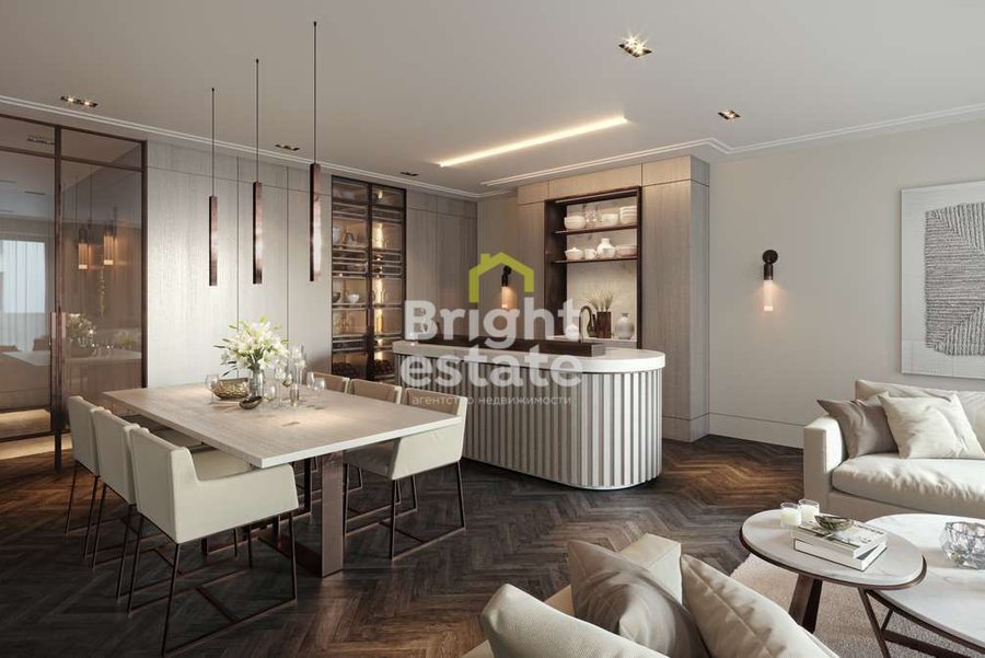 Купить 3-комнатную квартиру в клубном доме Тургенев. ID 18846