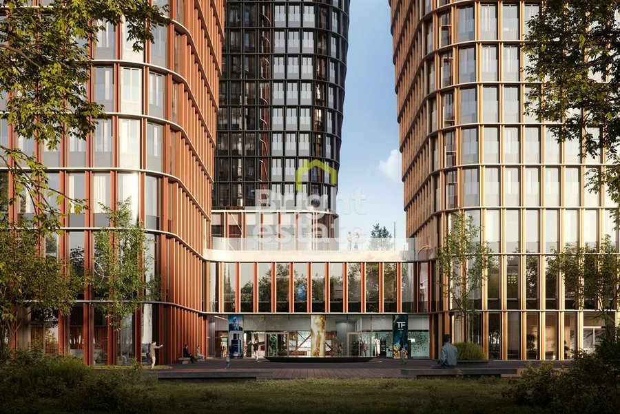 Купить 3-комнатный апартамент с готовой отделкой в ЖК SkyView. ID 19486