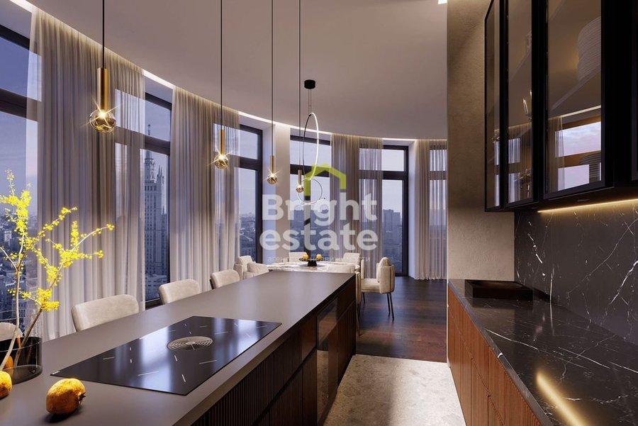 Купить 4-комнатный апартамент под ключ в ЖК SkyView. ID 19488