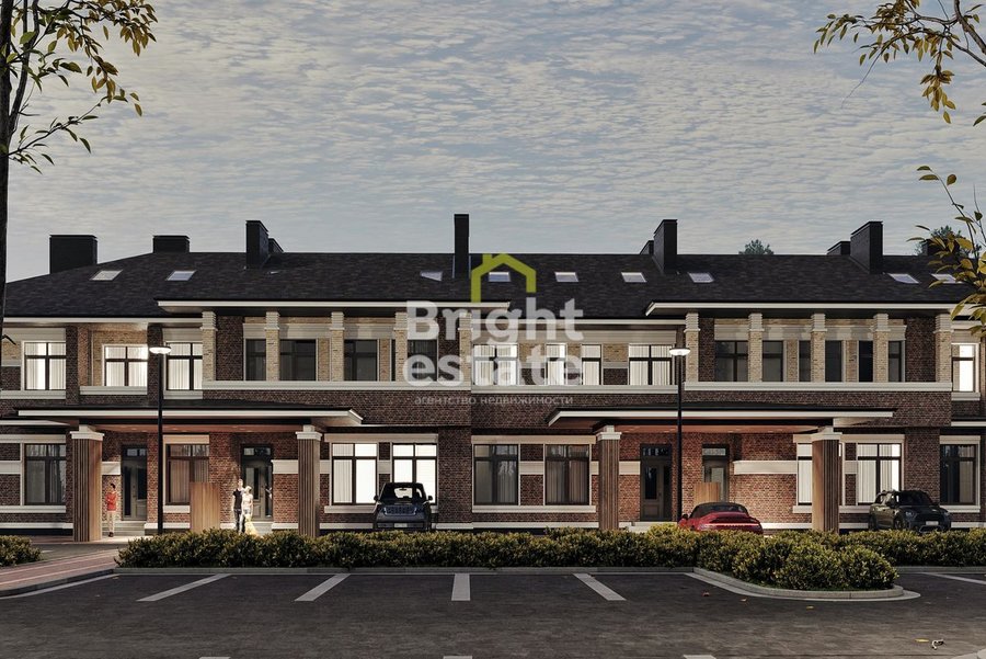 Купить таунхаус без внутренней отделки в КП Кристалл Истра. ID 19962