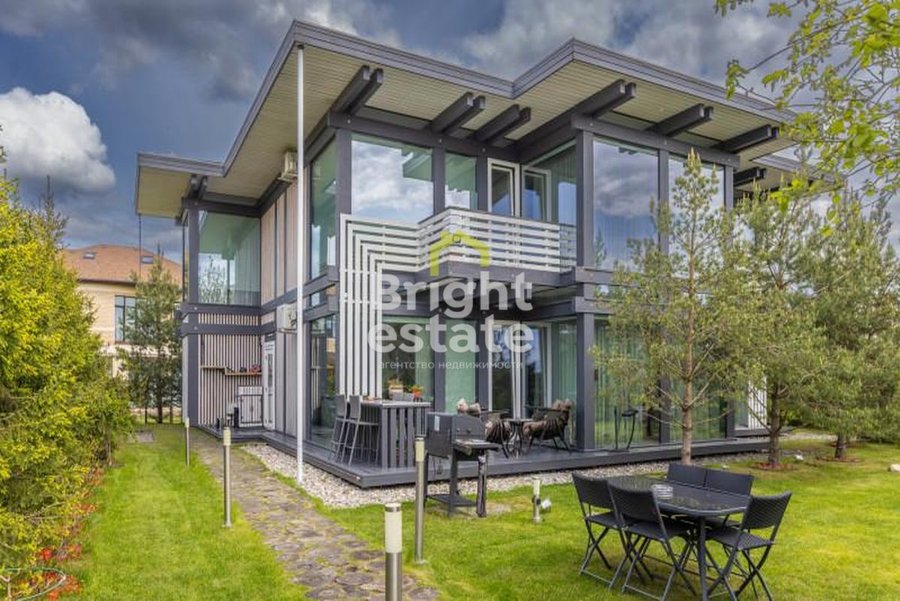 Дом в стиле фахверк в поселке Новорижский. ID 20001