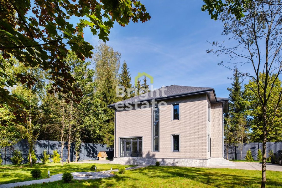 Купить коттедж на участке со своим выходом в лес в КП Зеленая Роща. ID 20020