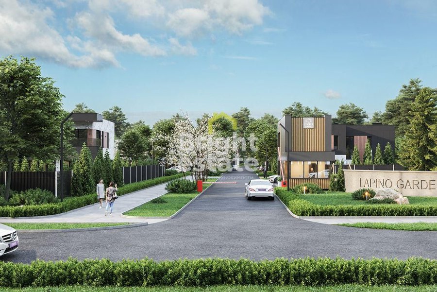 Купить коттедж без отделки в коттеджном поселке Lapino Garden. ID 20701