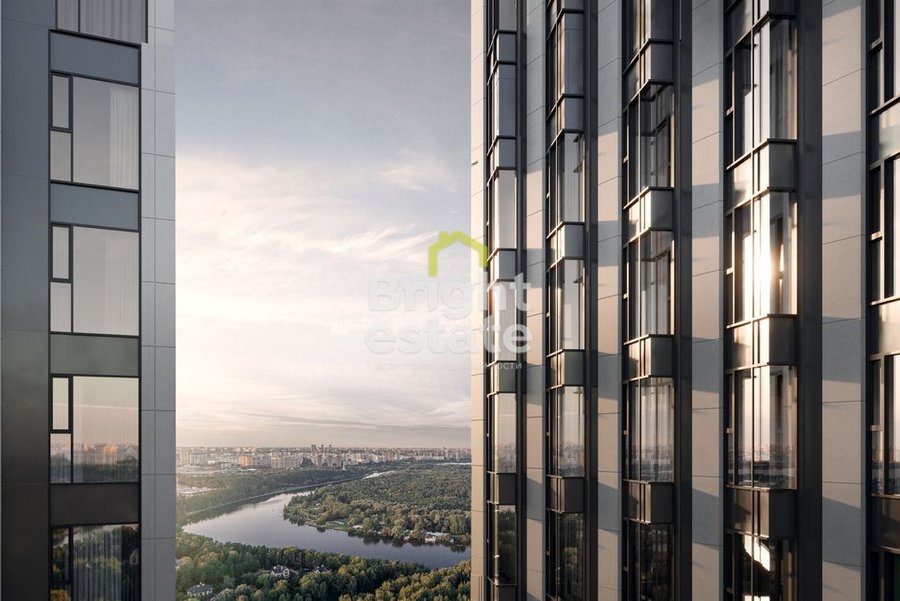 ЖК Крылатская 33 - 3-комнатная квартира без отделки. ID 21334