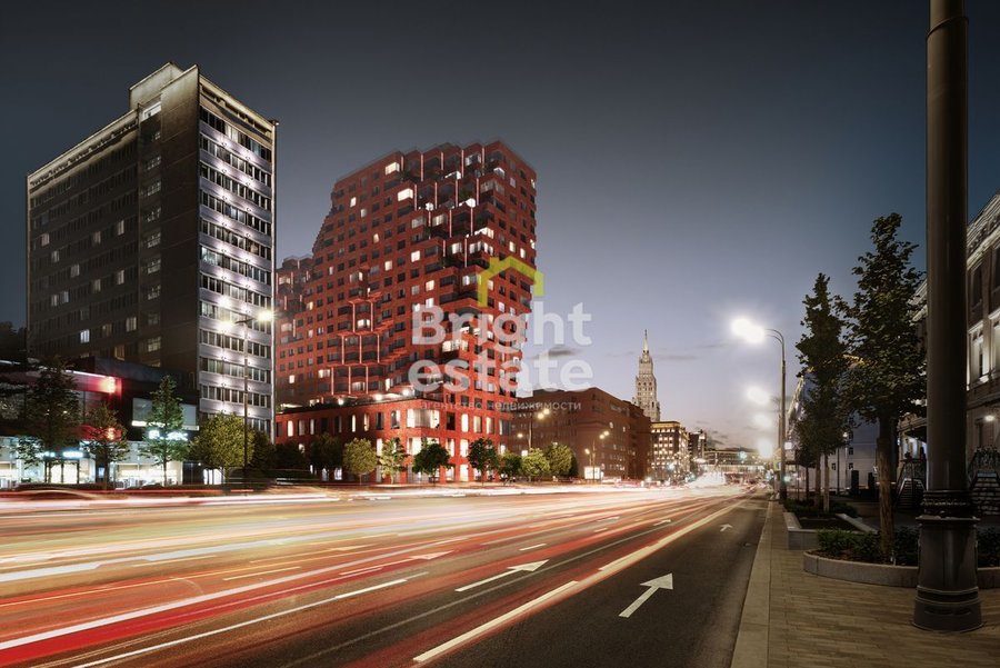 Купить 2-комнатный апартамент с дизайнерской отделкой в ЖК RED 7, ЦАО. ID 21354