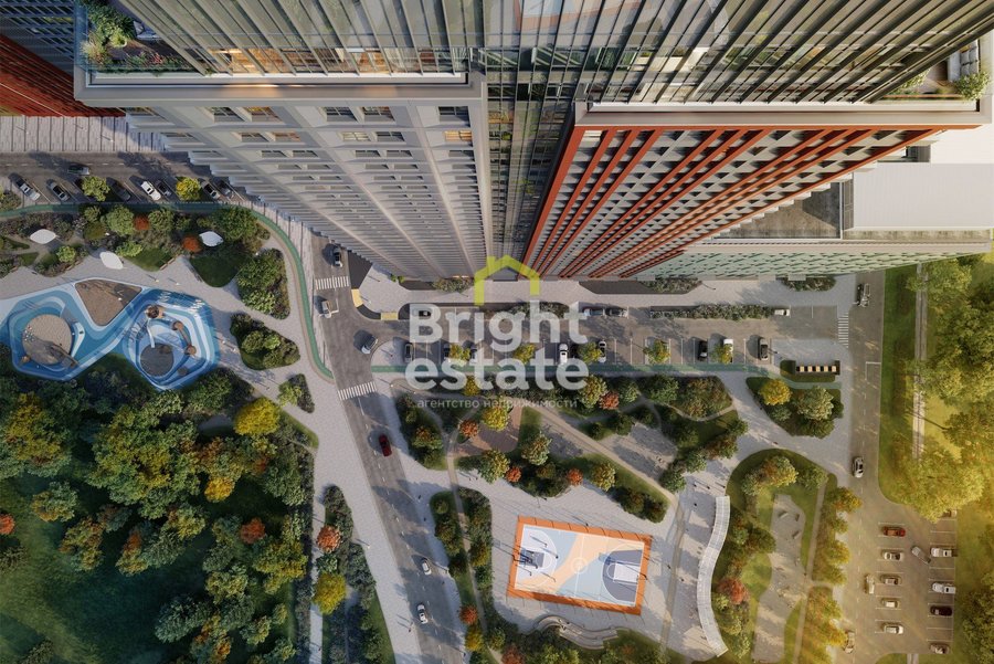 Купить квартира без отделки с одной спальней в жилом комплексе Injoy. ID 21934