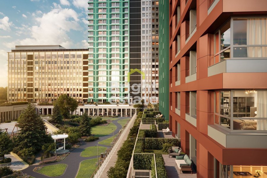 Купить квартиру с лоджией в жилом комплексе Injoy. ID 21939