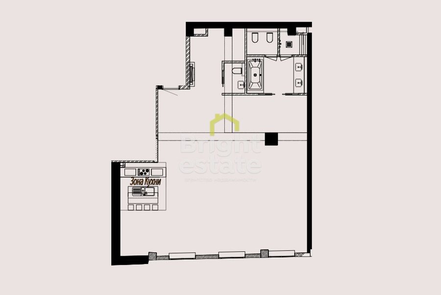 Трехкомнатные апартаменты в ЖК Резиденция 1864. ID 22037