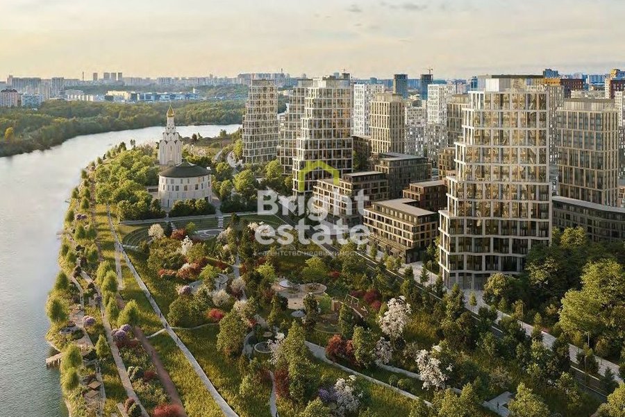 Купить 4-комнатную квартиру в клубном городе на реке Primavera, СЗАО. ID 22131