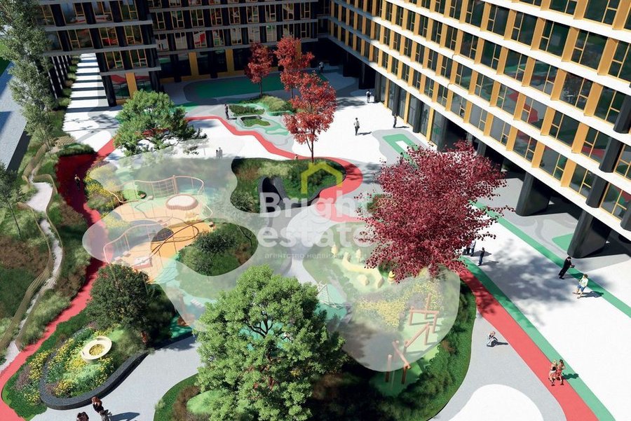 Купить 2-комнатные апартаменты под отделку в комплексе апартаментов Nametkin Tower . ID 22159