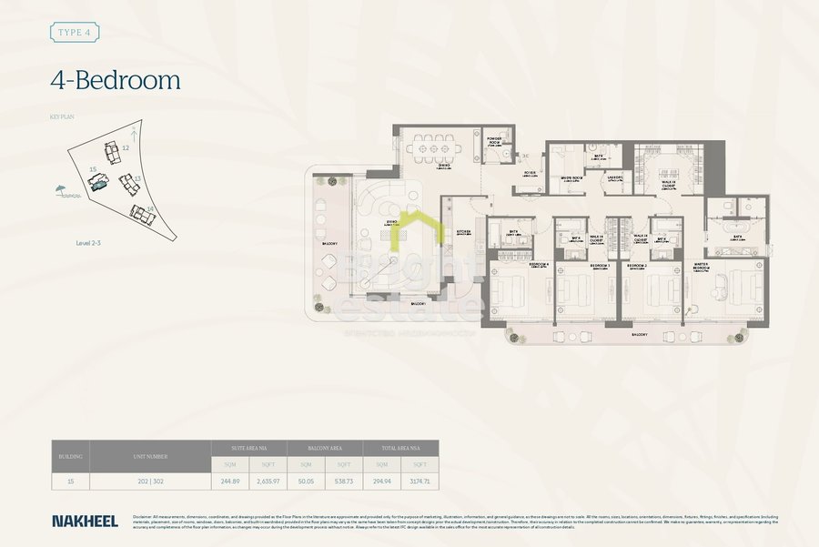 Bay Grove Residences - продажа квартиры с 4-мя спальнями. ID 22436
