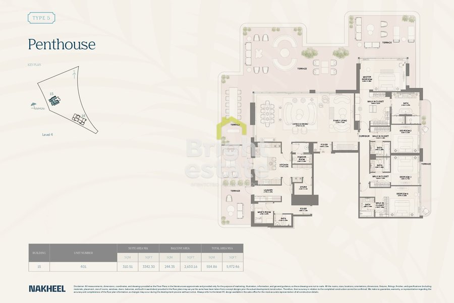 Bay Grove Residences - продажа пентхауса с 4-мя спальнями. Лот №22437 Bay Grove Residences - продажа пентхауса с 4-мя спальнями. ID 22437
