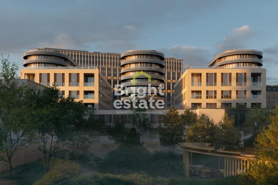 Купить 4-комнатную квартиру в клубном квартале Фрунзенская набережная. ID 22650