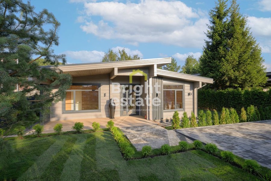 Купить одноэтажный коттедж под ключ в КП Солослово. ID 22740