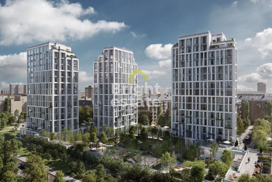 Продажа квартиры с 2 спальнями с отделкой White Box в приватном квартале Дом 7 Даниловский. Лот №22804 Продажа квартиры с 2 спальнями с отделкой White Box в приватном квартале Дом 7 Даниловский. ID 22804