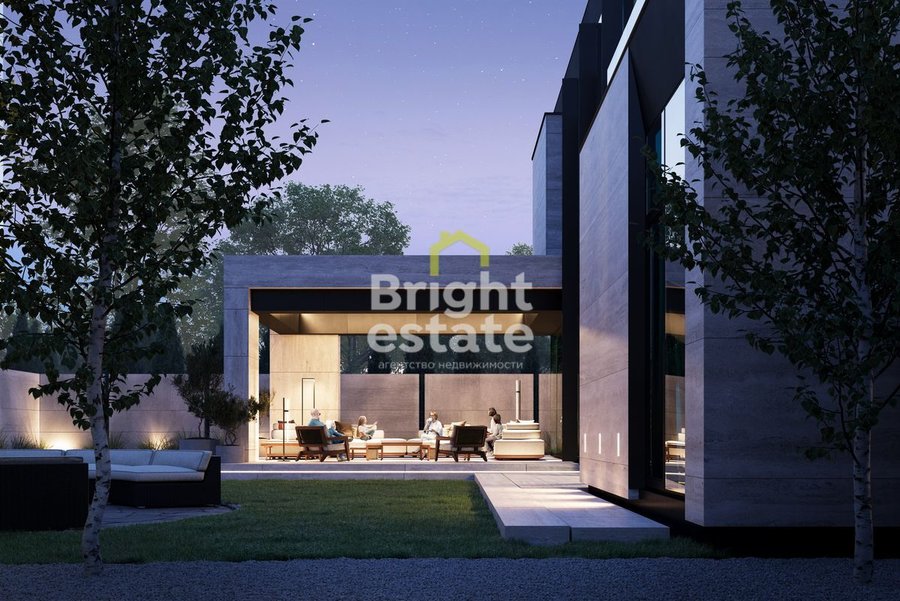 Купить современный коттедж без отделки в КП Сильвер Стоун. ID 22882