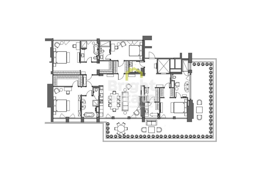 Купить квартиру в клубном доме Дворянское гнездо в Москве. ID 22988