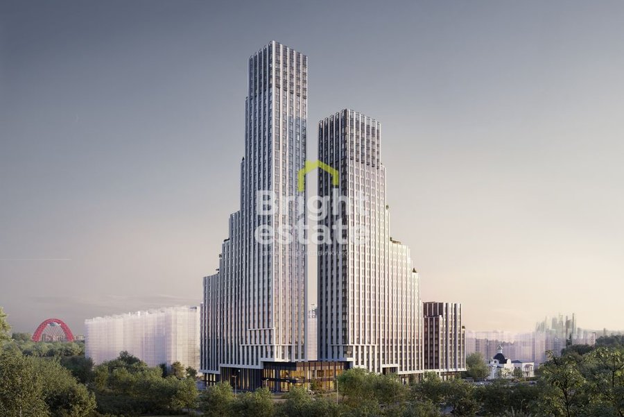 3-комнатная квартира без отделки в жилом комплексе Крылатская 33 . ID 23126